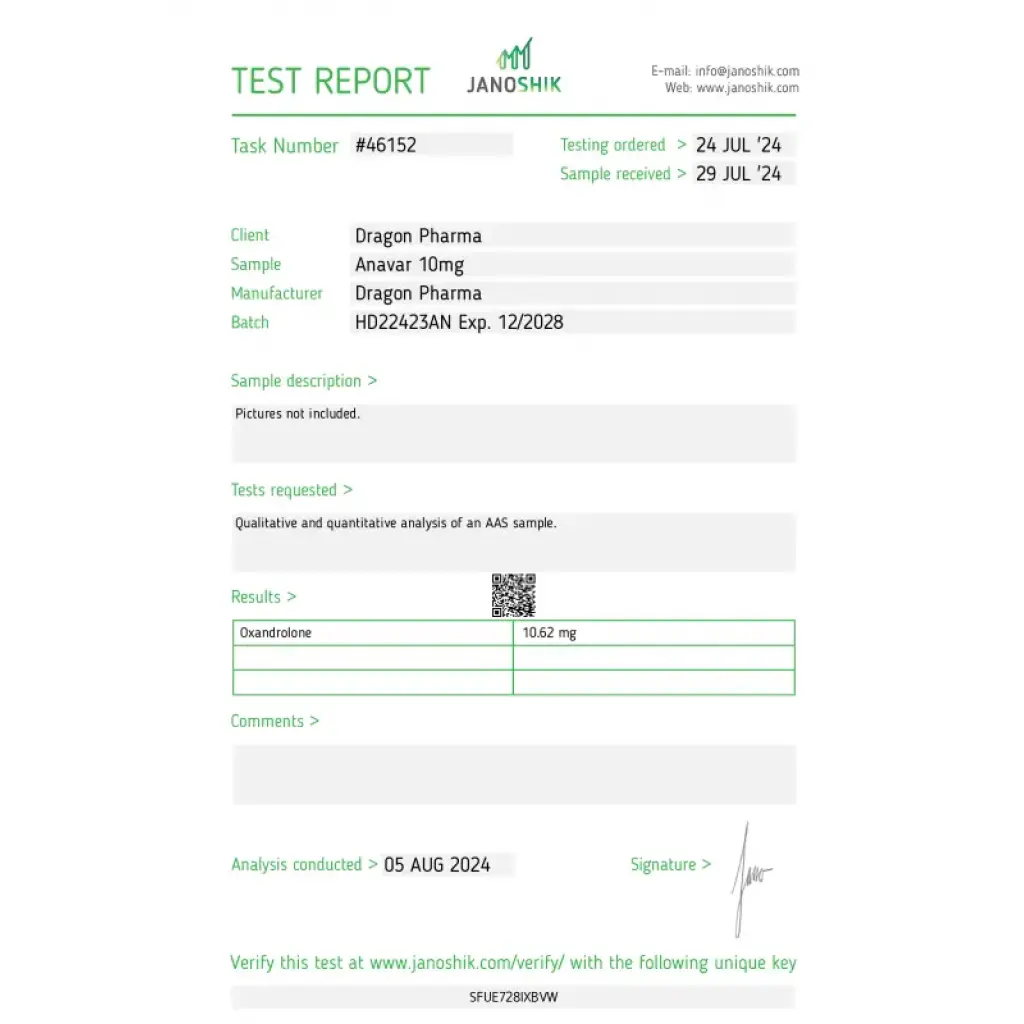 Anavar 10 (Oxandrolone)