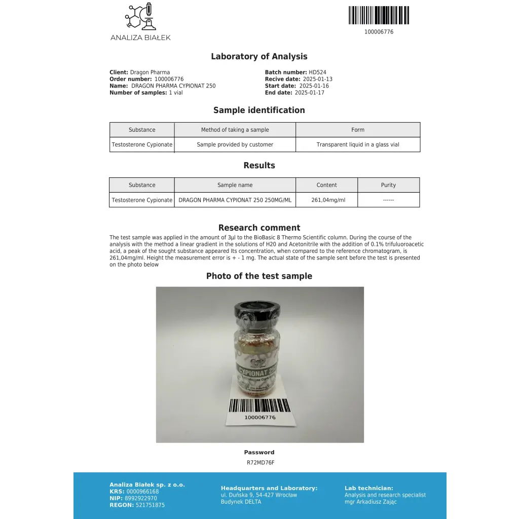 Cypionat 250 (Test C)