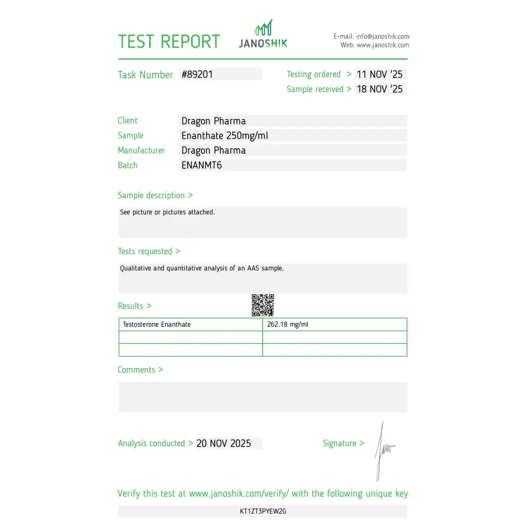 Enantat 250 (Test E)