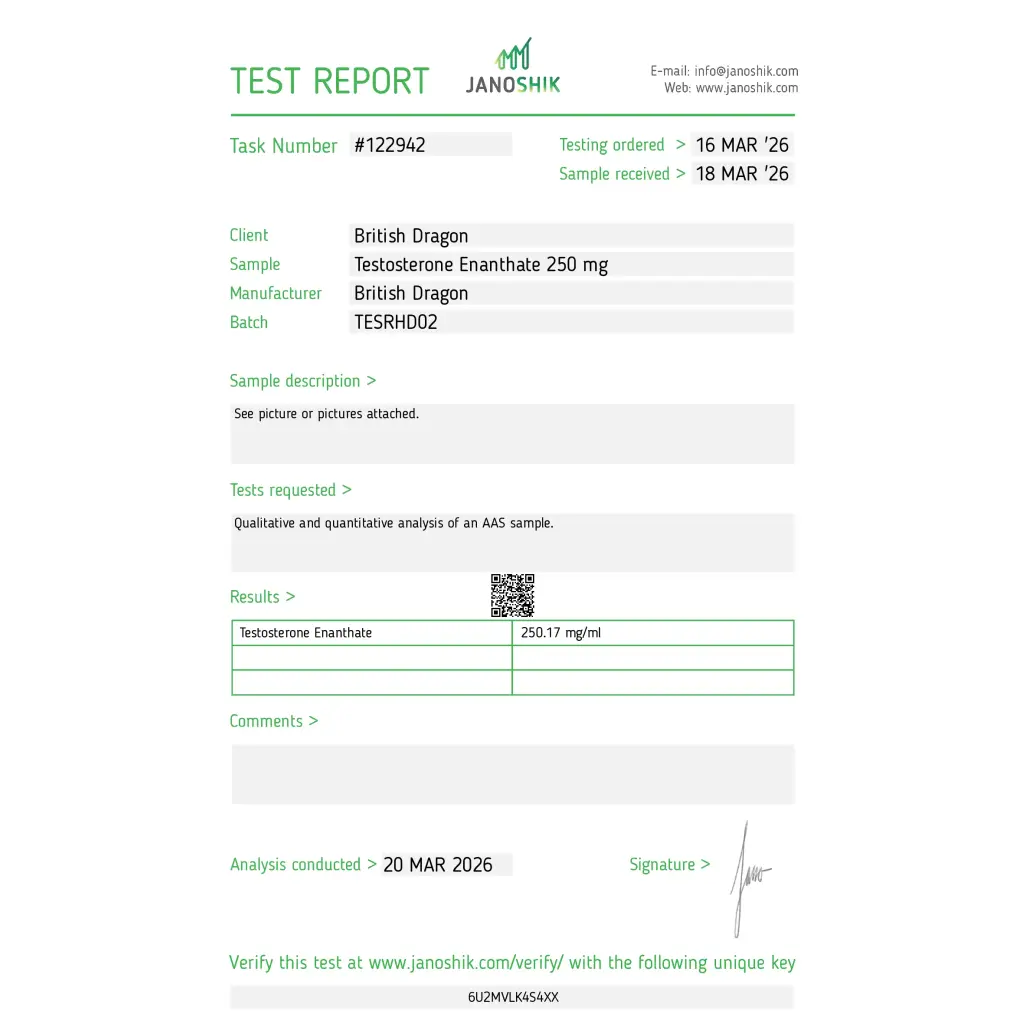 Testabol Enanthate (Test E)